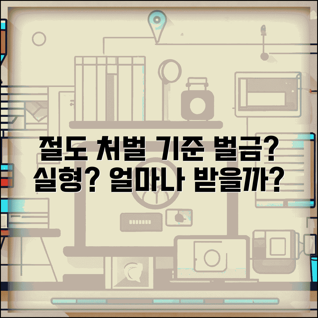 절도죄 처벌 기준 | 절도 적발 벌금 실형 처벌 수위 얼마