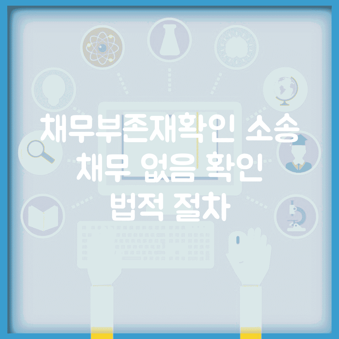채무부존재확인 소송 | 채무 없음 확인 법적 절차