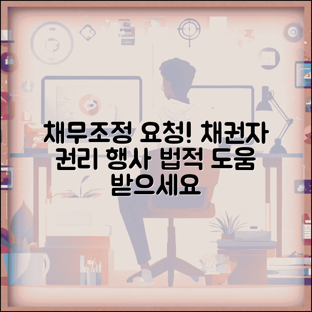 채무조정 요청권 | 채권자 요청권 행사 | 법적 권리 안내