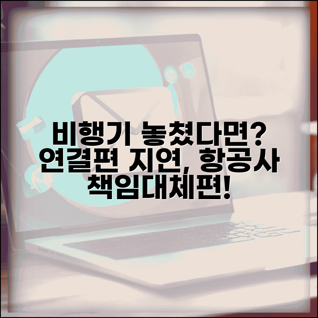비행기 지연으로 연결편 놓치면 어떻게 되나요 | 연결편 지연 | 항공사 책임 | 대체편