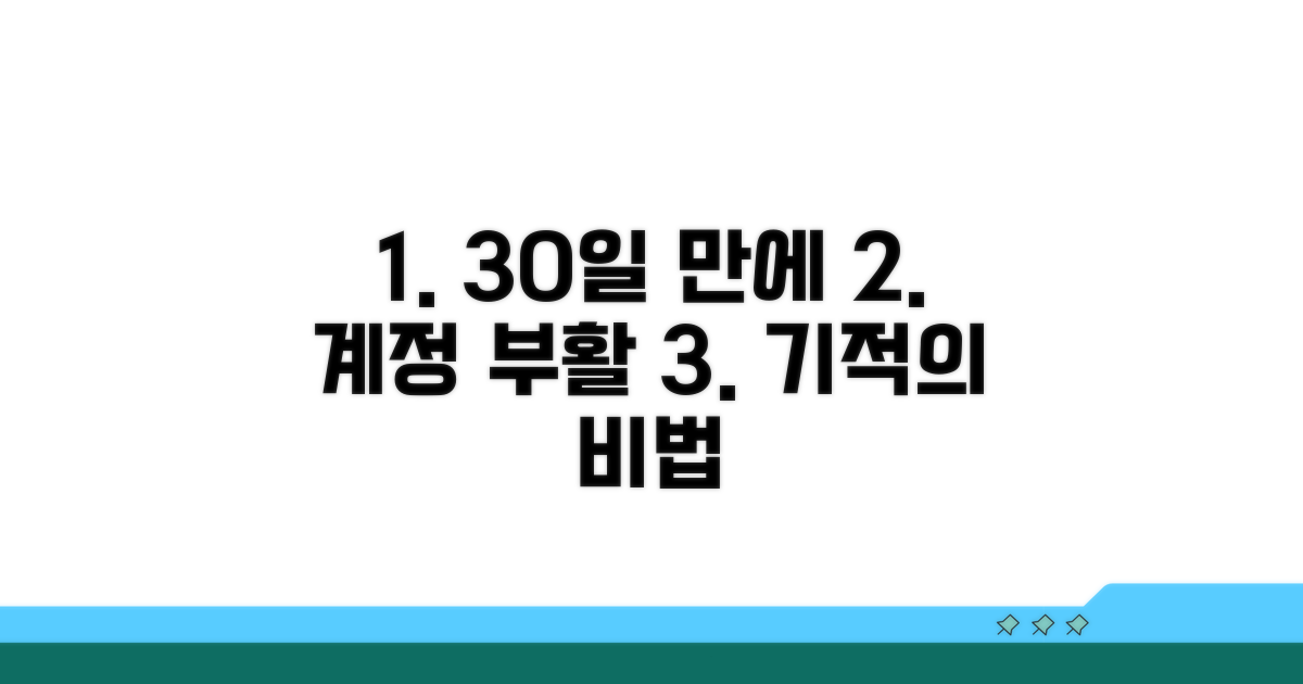 30일 내 계정 되살리는 방법