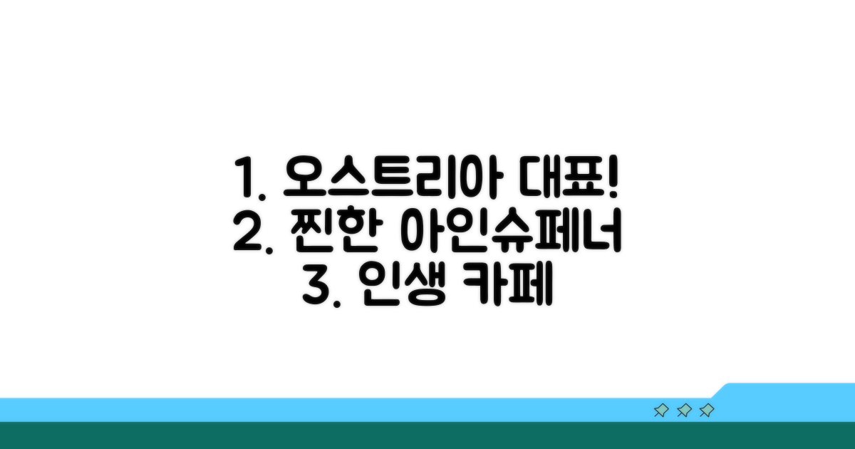 오스트리아식 아인슈페너 맛집