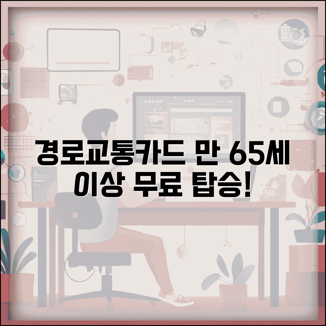 경로교통카드 발급받는 방법 완벽 가이드 | 만 65세 이상 어르신 무료 대중교통 이용 혜택