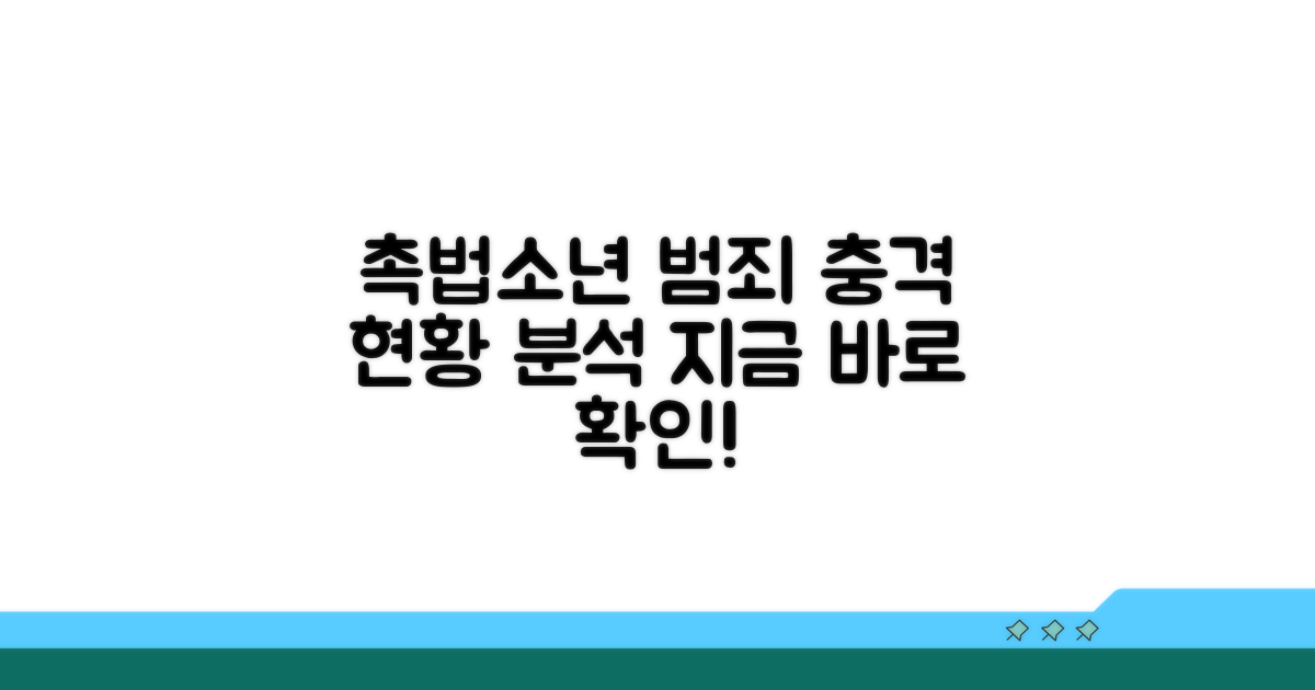 촉법소년 범죄 현황 분석