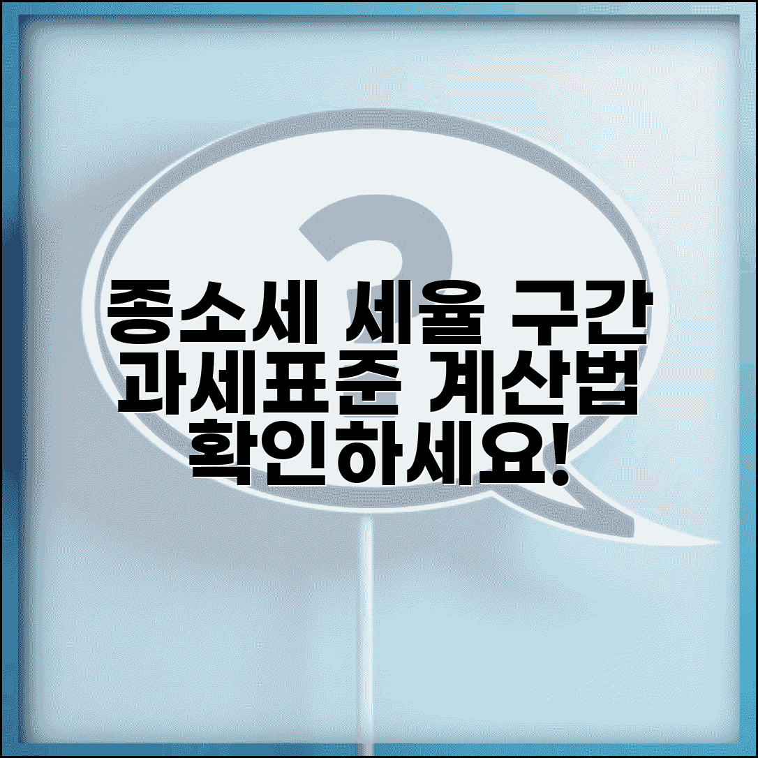 종합소득세 과세표준 세율 | 종소세 세율구간 계산법