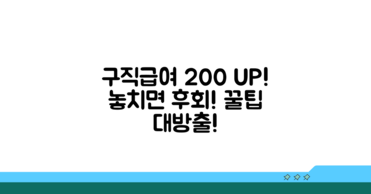 구직급여 200% 활용법