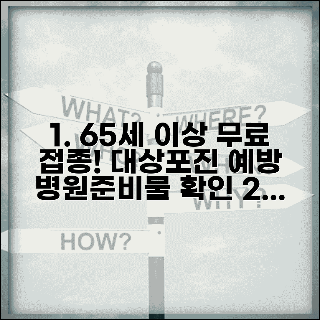 65세 이상 대상포진 무료예방접종 신청법 | 병원 선택 및 준비물 확인하기