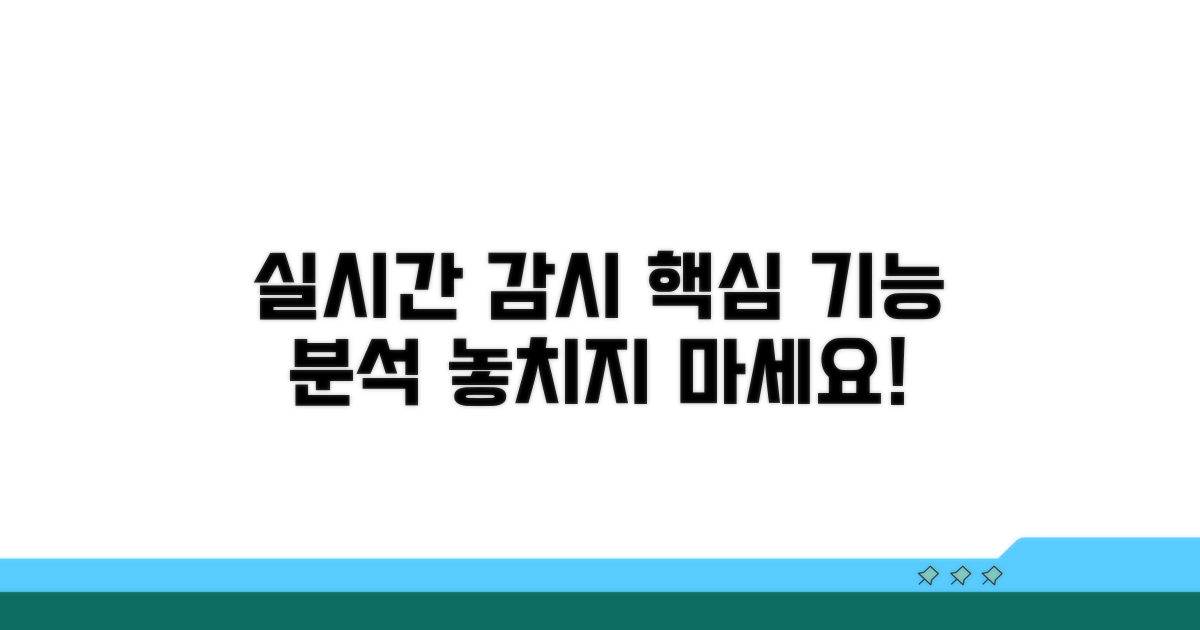 실시간 감시 시스템 주요 기능 분석