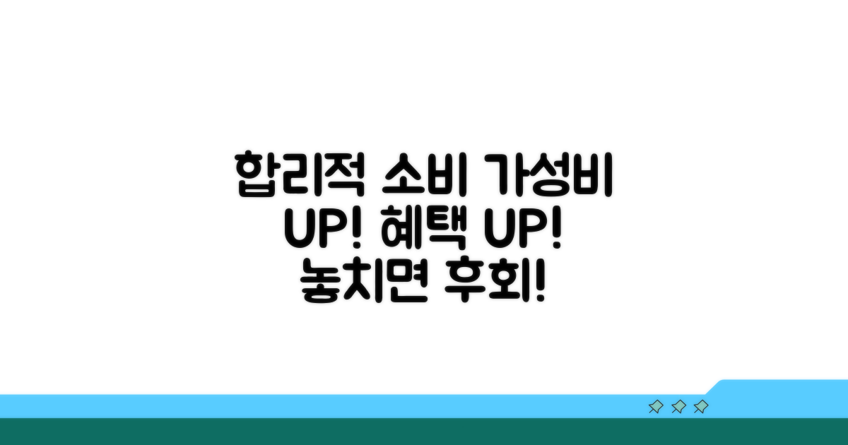 합리적인 비용과 혜택 비교