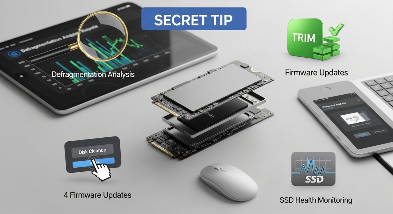 SSD 속도 느려짐 해결 방법 | SSD 성능 저하 복구, 5가지 비법 공개