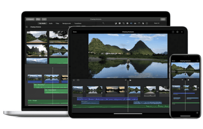 동영상 편집 프로그램 iMovie
